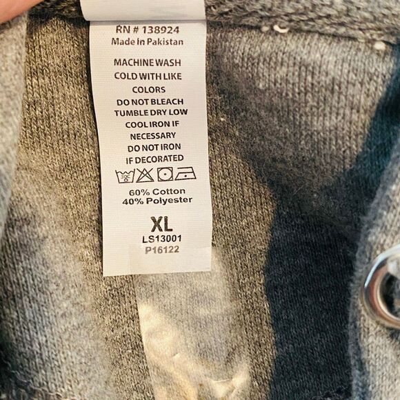 NWOT Breaking Bad Heather Los Pollos Hermanos Graphic Pullover Hoodie Gray XL - Picture 4 of 4